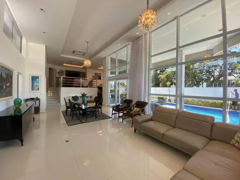 Villa Alto Padrao Jurere Internacional Florianópolis Ferienhaus